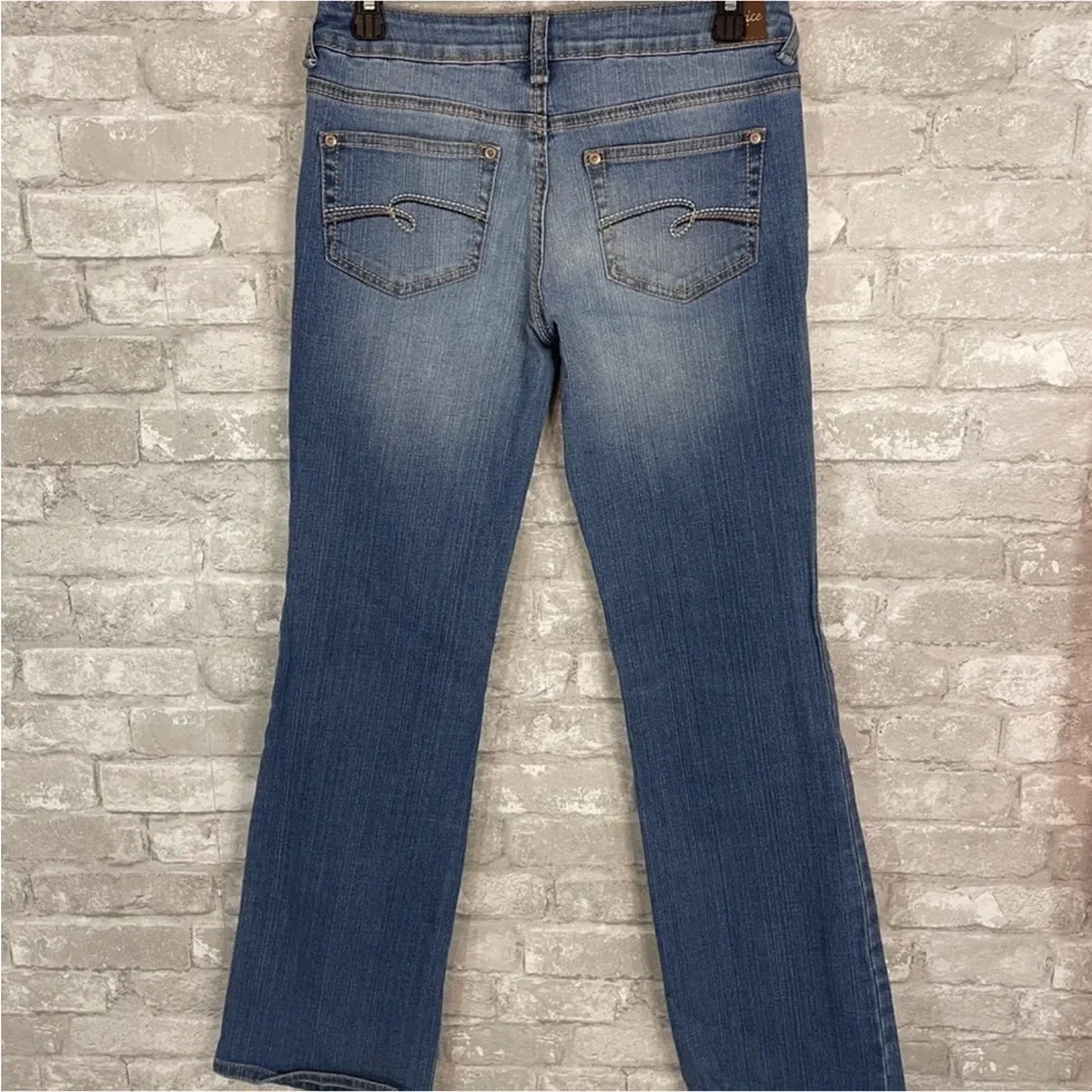 Justice Bootcut Distressed Jeans